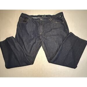 Vintage Enyce Jeans Mens 50x32 Dark Wash Y2K Hip Hop Denim Jeans